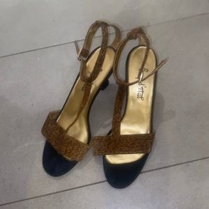 Coup d’Etat Vintage Cheetah Kitten Heels